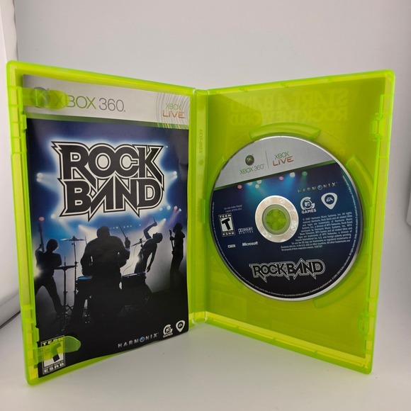 Rock Band Xbox 360 Video Game Complete with‎ Case and Disc - Picture 3 of 4